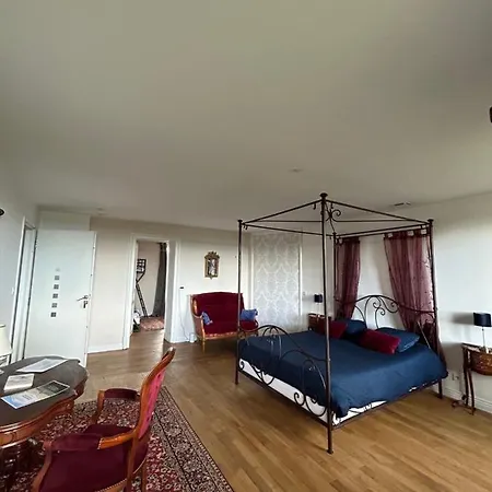Chambre Romantique - Chateau De La Bouchatte 3* Chazemais